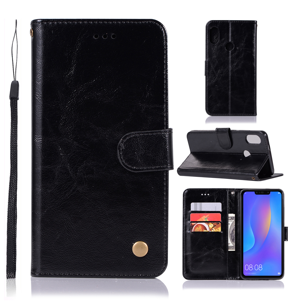 Various brands of mobile phone retro leather case with wallet