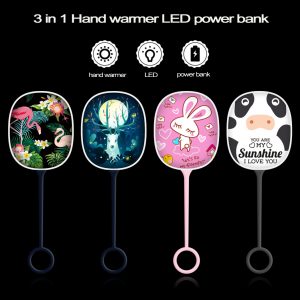 3 in 1 Hand warmer LED power bank -gccelectronic.com