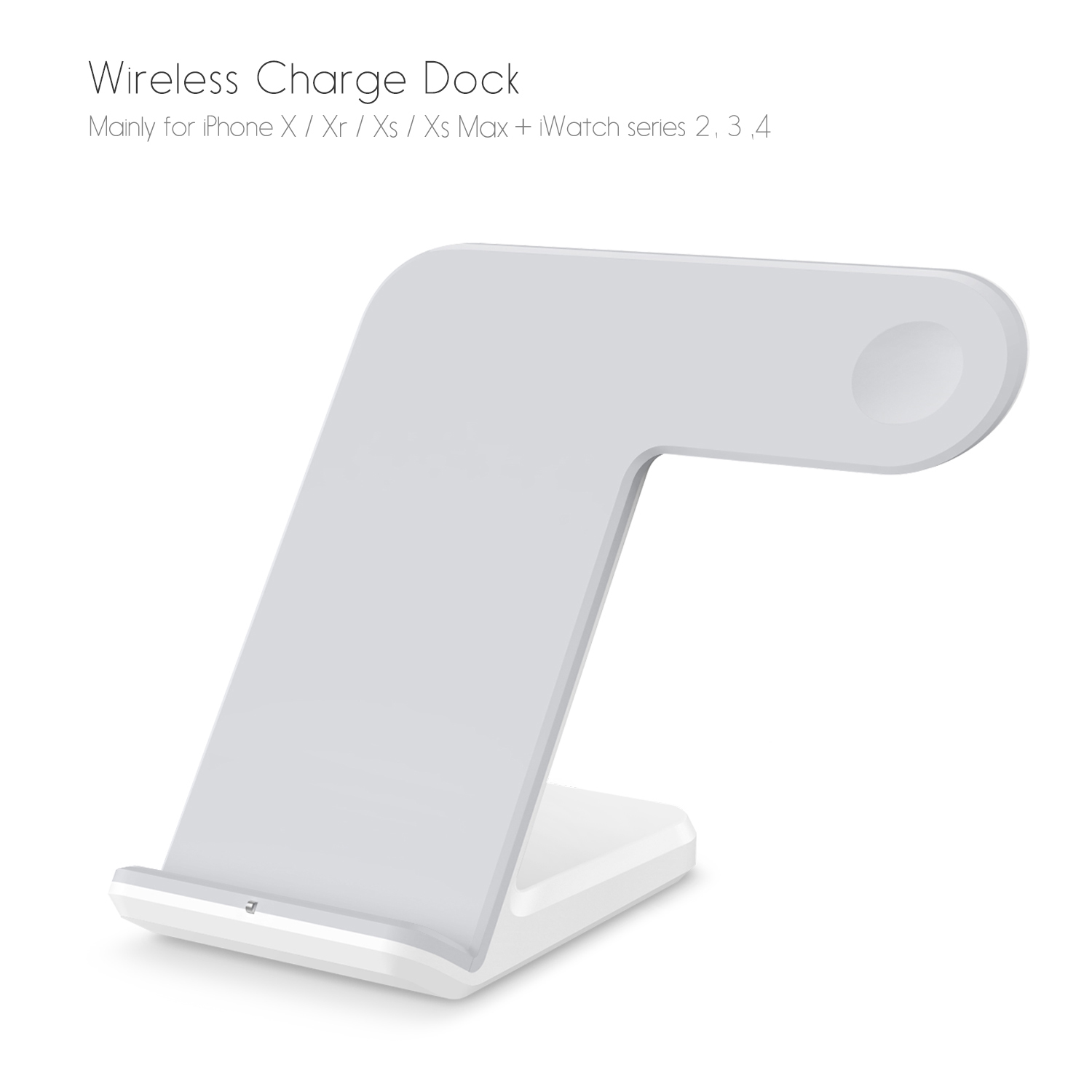 2 in 1 Fast Wireless Charger