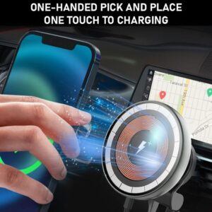 Bulk Purchase Made Easy Transparent Glass Magnetic Car Charger by GCC ELECTRONIC