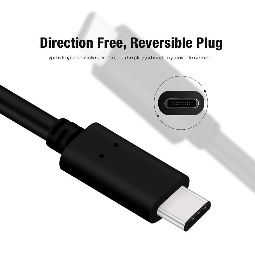 USB Type C Cable USB Type-C 3.1 to USB 2.0 A Male Data Charging Cable