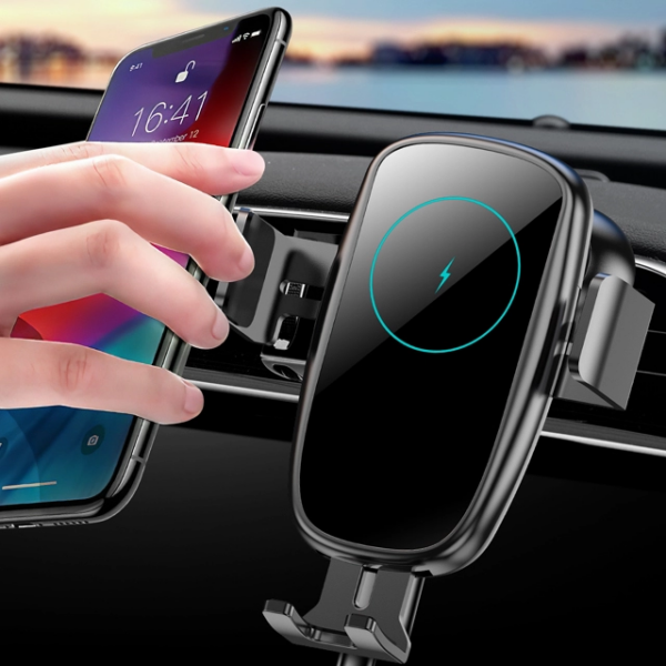fast wireless charger car mount