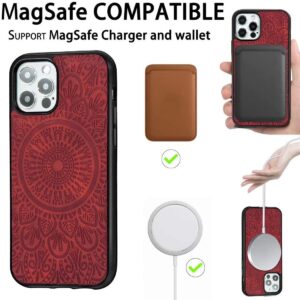 Wholesale Magsafing Magnetic Card Holder Wallet Leather TPU Phone Case For Iphone 12/iphone 12 Pro/iphone 12 Pro Max