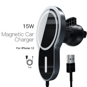 15W Fast Charging Magnetic qi Wireless Car Holder