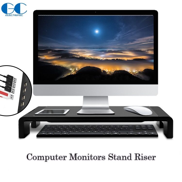 Monitor Stand Riser Laptop Stand Desk Organizer