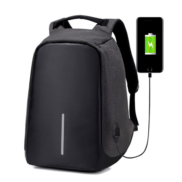 15.6" Laptop Backpack, Anti-theft Travel Backpack, Business School Bookbag with USB Charging Port for Men & Women