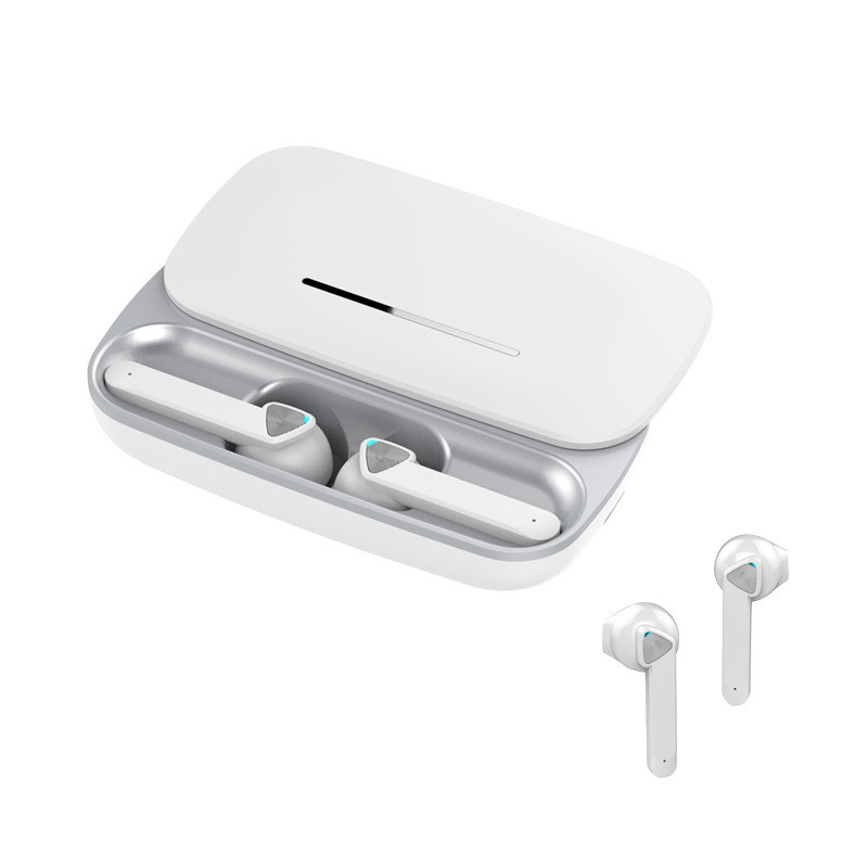 TWS earbuds with slide charging case