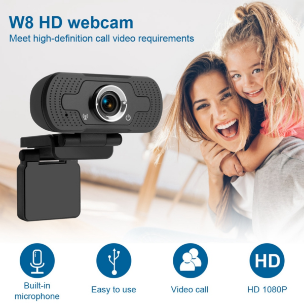 Webcamera Laptop USB Webcam (3)