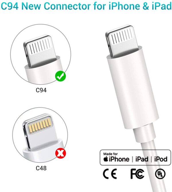 1m 2m 3m USB C to Lightning Cable (1)