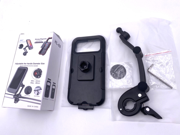 Waterproof Bike Phone Mount Cell Phone Holder for Motorcycle