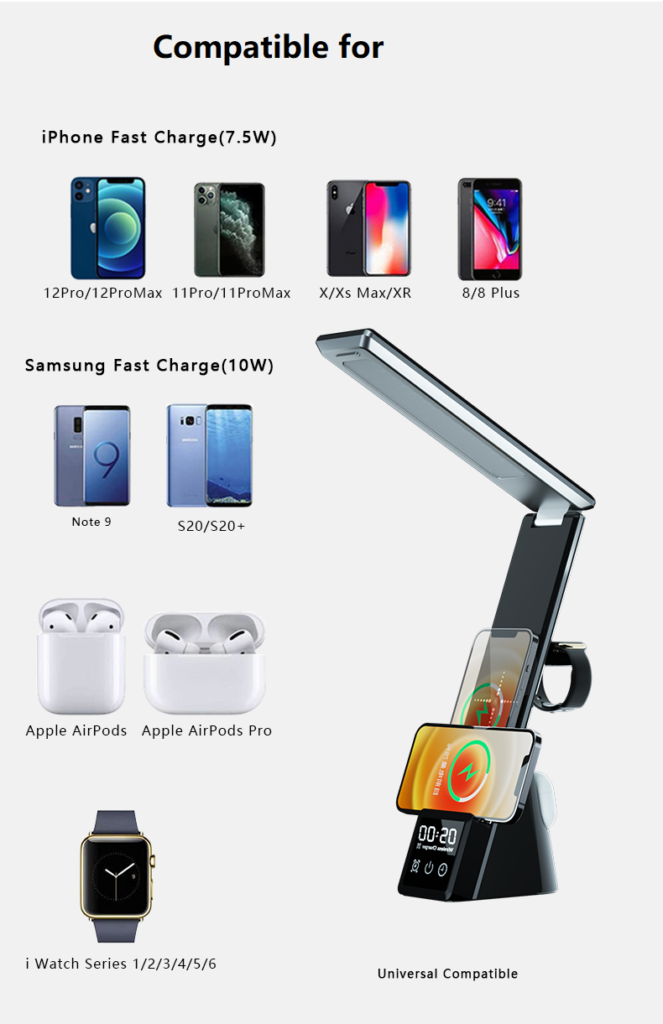 Newest Foldable Charging Station15W 3 in 1 Fast Charging China Factory