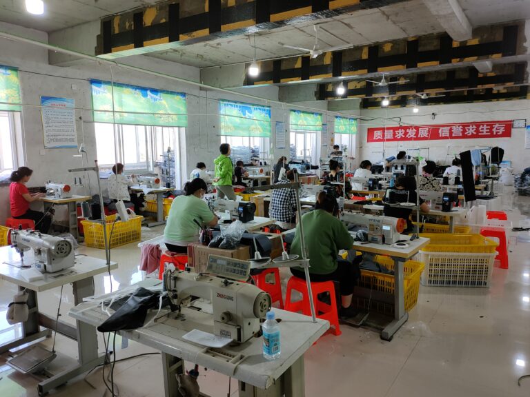 Textile factory backpack factory