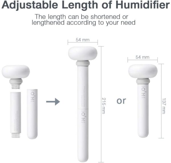 Mini Magic wand Personal Humidifier for Car Bedroom Ofiice Portable Ultrasonic Cool Mist Humidification MH54
