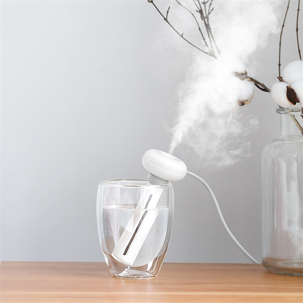 Mini Magic wand Persoanlike Luchtbevochtiger foar Auto Bedroom Ofiice Draagbare Ultrasone Cool Mist Humidification MH54