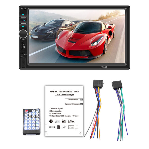 Car Stereo System with Rear View Camera Support
