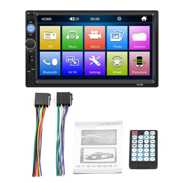 Car Audio Player with USB and SD Card Support