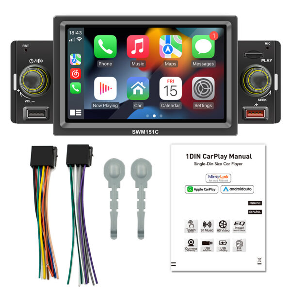 Touch Screen Car Radio for Android and iPhone