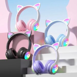 Cute Cat Ear Headphones