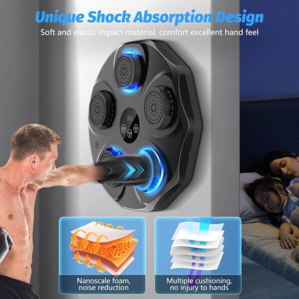 Boxing machine smart music electronic boxing target home fitness wall target children's boxing machine sports training device - Slika 7