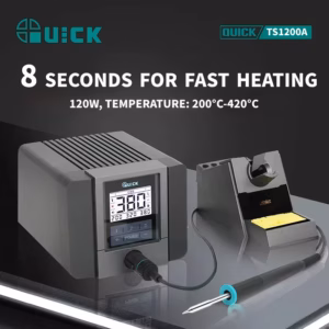 QUICK TS1200A 120W Smart Lead Free Soldering Station Suitable for Motherboard PCB BGA Soldering Repair Soldering Station Tool