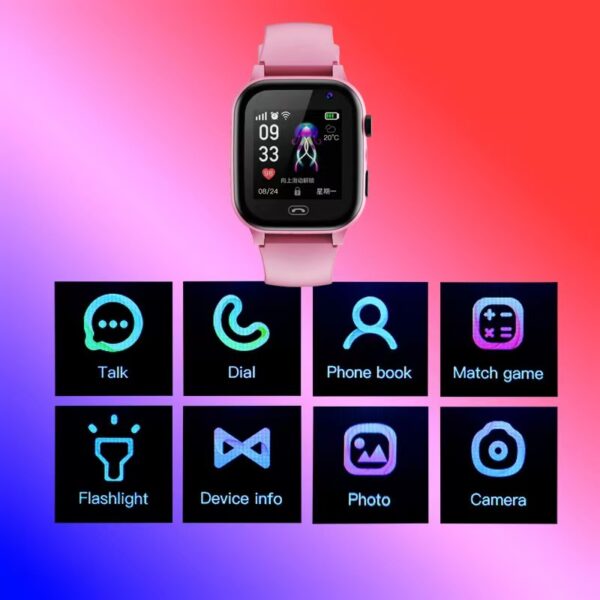 Smart Kids Watch Phone Call Fitness Tracker 2G SOS Emergency Call Built-in Camera X9 - billede 10