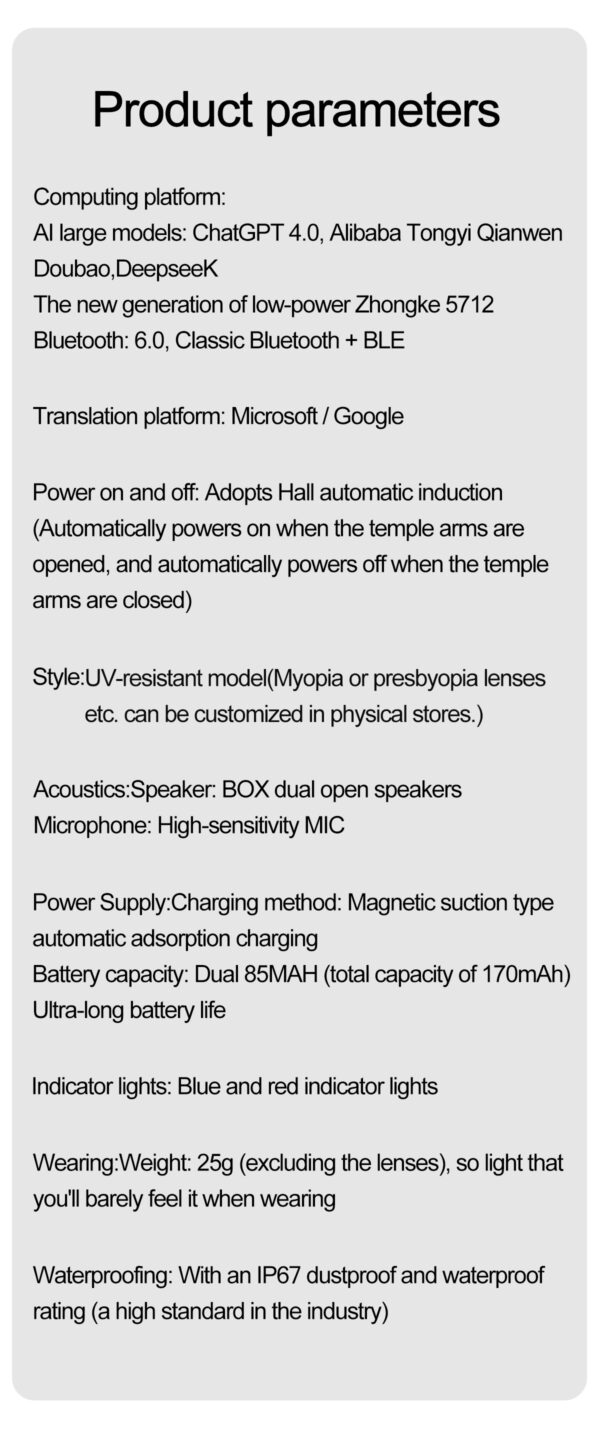 Break Language Barriers Instantly – Discover the Power of AI Smart Glasses - Obraz 20