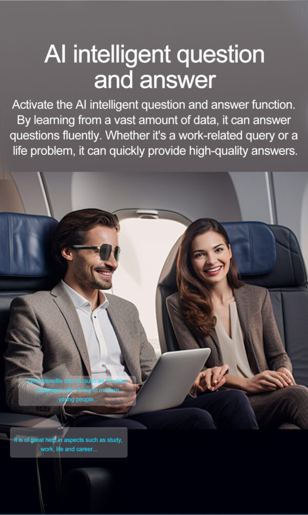 Break Language Barriers Instantly – Discover the Power of AI Smart Glasses - Obraz 15