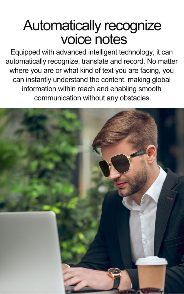 Break Language Barriers Instantly – Discover the Power of AI Smart Glasses - Obraz 12